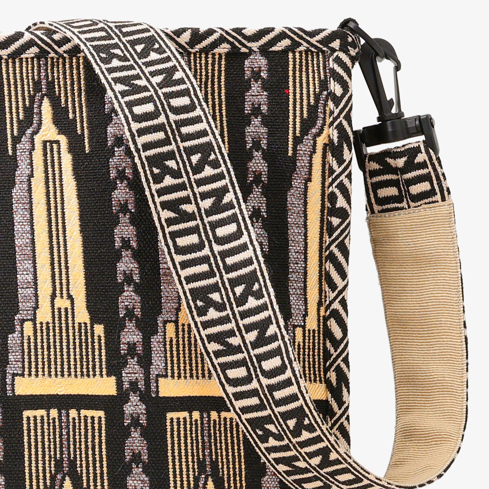 ESB ジャカード ショルダーバッグ Gold / BBB-2144-25FW-c2