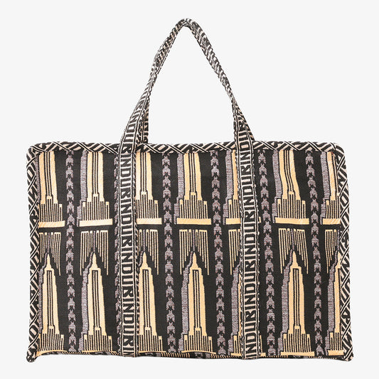 ESB ジャカード ウィークエンド バッグ Gold / BBB-2145-25FW-c2