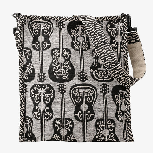 Guitar ジャカード ショルダーバッグ Grey / BBB-2148-25FW-c1