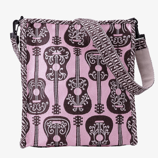 Guitar ジャカード ショルダーバッグ Pink / BBB-2148-25FW-c2