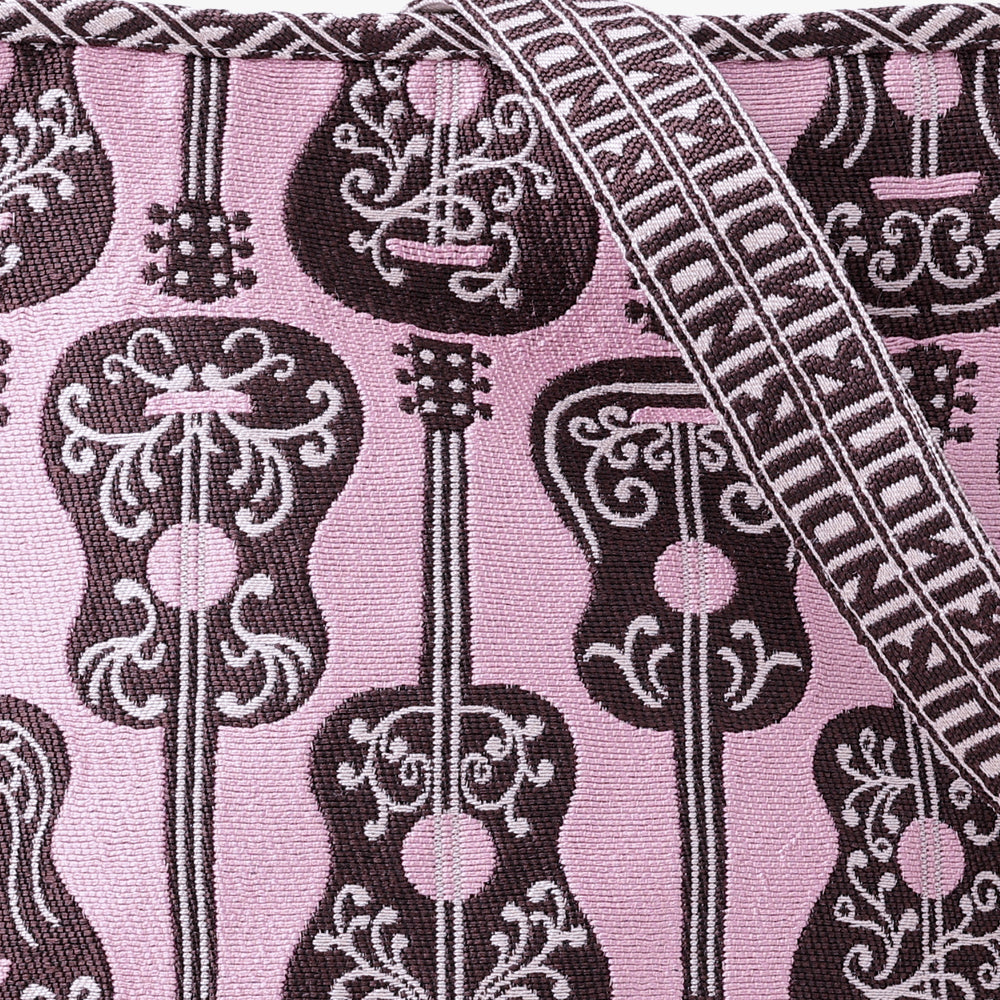 Guitar ジャカード ショルダーバッグ Pink / BBB-2148-25FW-c2