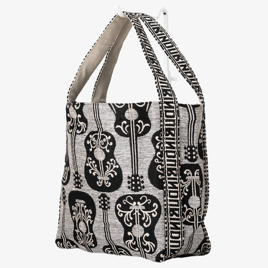 Guitar ジャカード トートバッグ Grey / BBB-2149-25FW-c1