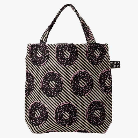 Donuts ジャカード リバース トートバッグ Natural / BBB-2152-25FW-c1