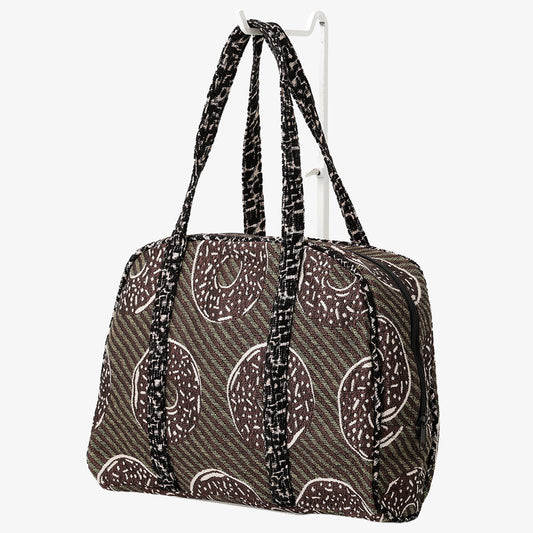 Donuts ジャカード ボストンバッグ Green / BBB-2153-25FW-c2