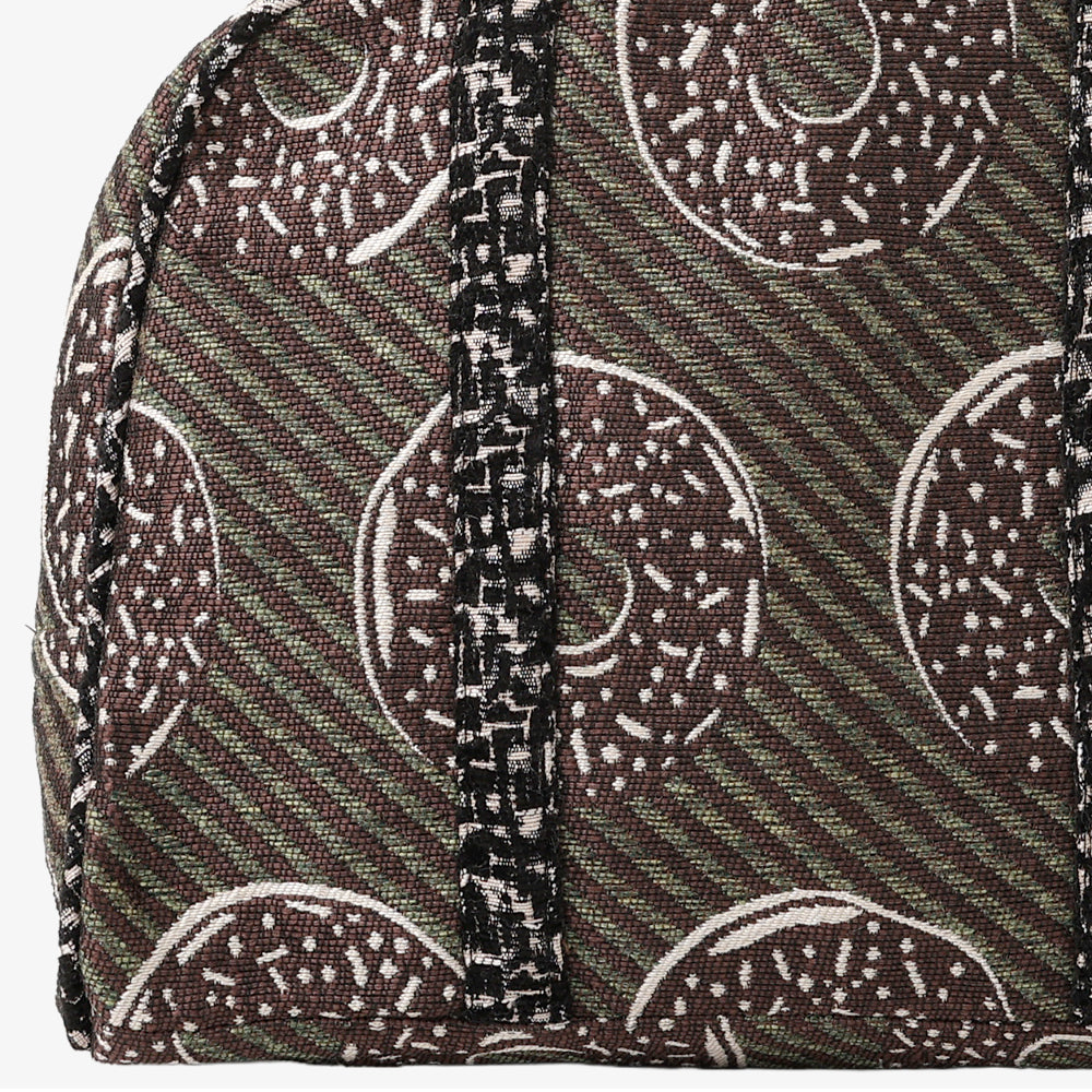 Donuts ジャカード ボストンバッグ Green / BBB-2153-25FW-c2