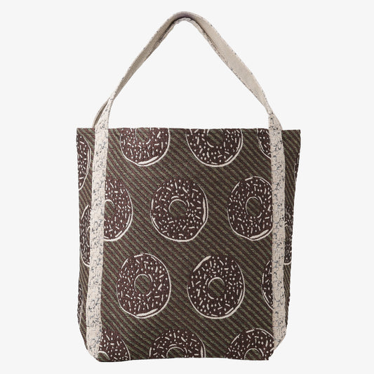 Donuts ジャカード トートバッグ Green / BBB-2154-25FW-c2