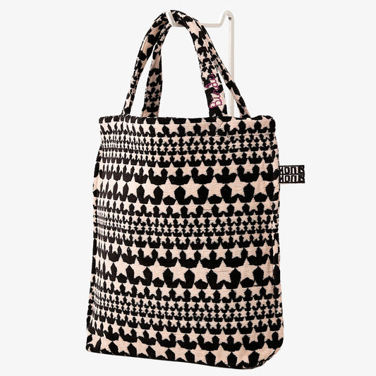 Stars ジャカード リバース トートバッグ Black / BBB-2159-25FW-c1