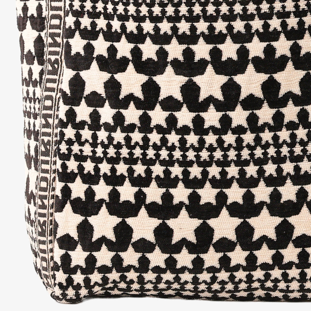 Stars ジャカード ショルダー トートバッグ Black / BBB-2162-25FW-c1