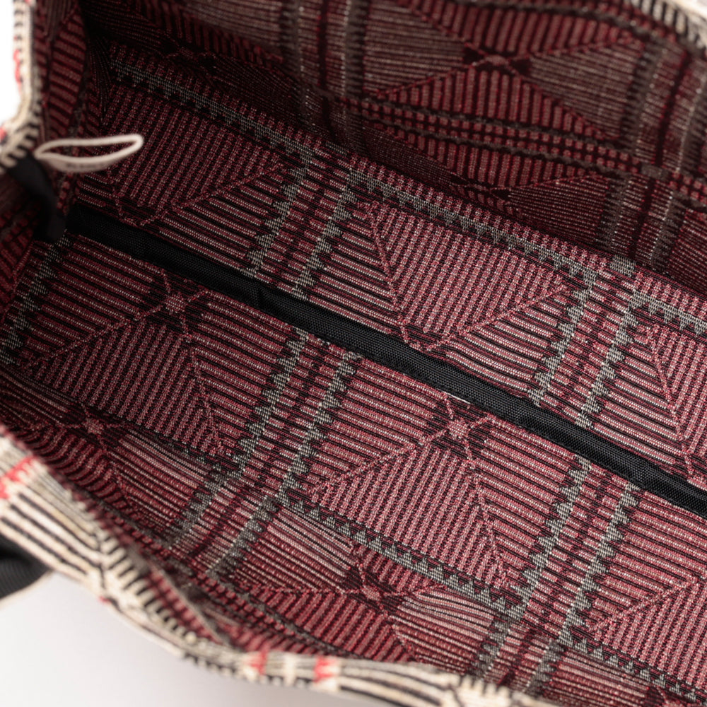 Crochet ジャカード ブックトートバッグ Saxe / BBB-2165-26ss-c2