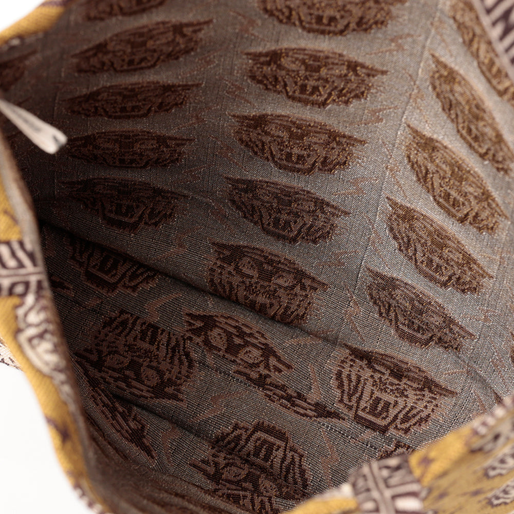 Lightning Tiger ジャカード トートバッグ Olive / BBB-2167-26ss-c2