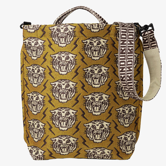 Lightning Tiger ジャカード ショルダートート Yellow / BBB-2168-26ss-c1