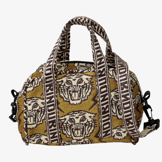 Lightning Tiger ジャカード ミニボストンバッグ Yellow / BBB-2170-26ss-c1