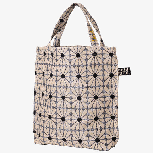 Cup Flower ジャカード アウトステッチトート Natural / BBB-2171-26ss-c1