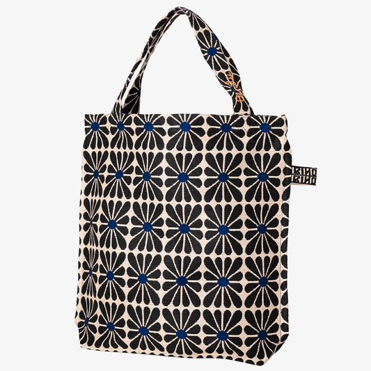 Cup Flower ジャカード アウトステッチトート Black / BBB-2171-26ss-c2