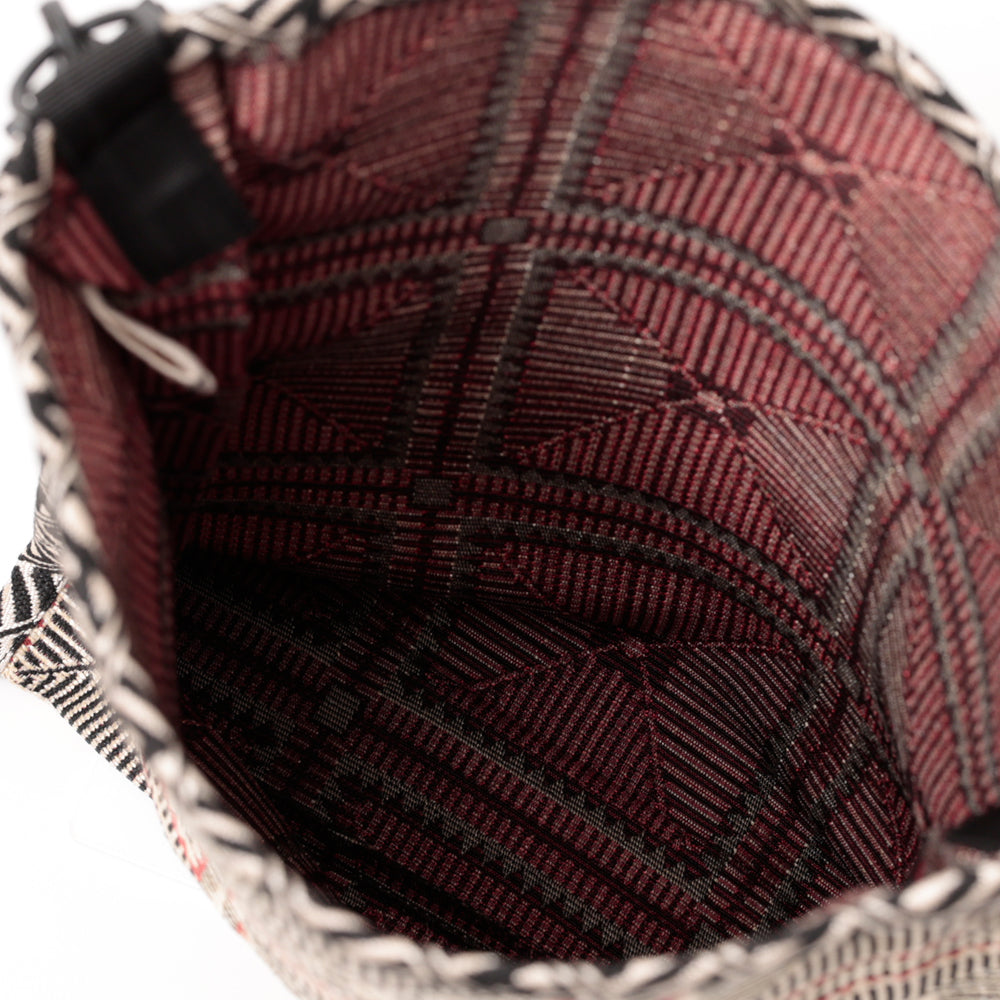 Crochet ジャカード ショルダーバッグ Saxe / BBB-2180-Crochet-26ss-c2