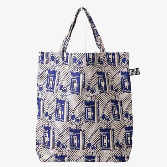 Pony Potable Cassette Player ジャカード トートバッグ Natural / BBB-2181-26ms-c1