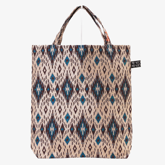 Iroquoise Jacquard Tote Bag / BBB-2195-26fw-c1 Natural