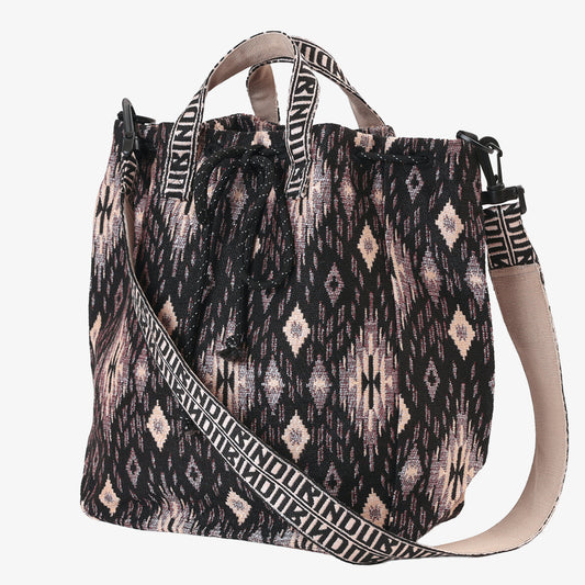 Iroquois Jacquard Mochila Bag / BBB-2196-26fw-c2 Black