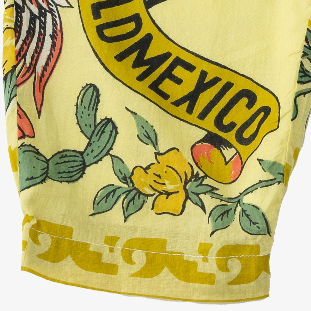 マッププリント パンツ TIJUANA Yellow / BM1377map25-25ms-c2