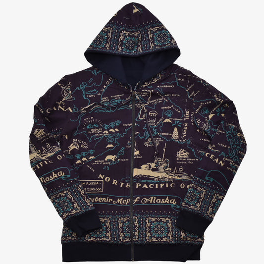 Reversible Hooded Jacket リバーシブルフード / BM3000c2 Navy Alaska