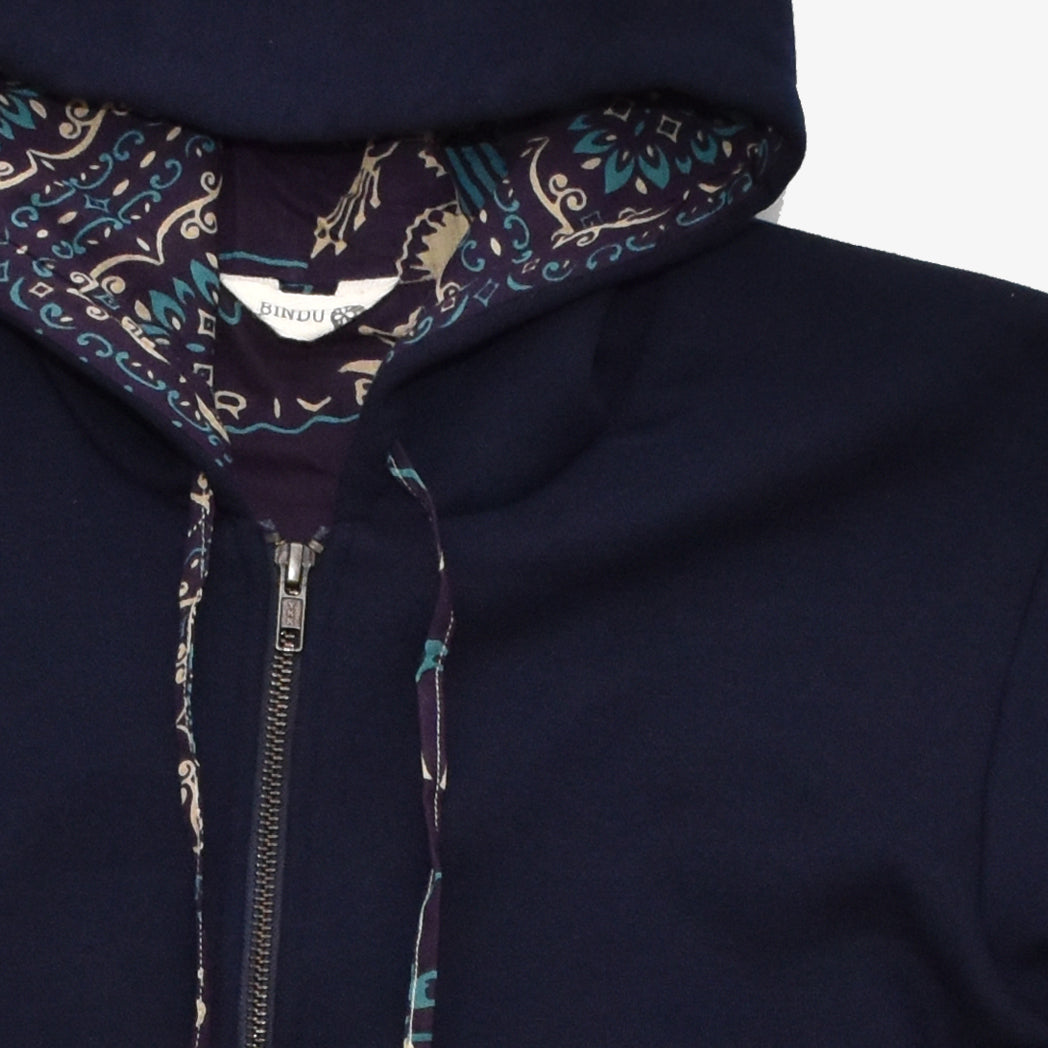 Reversible Hooded Jacket リバーシブルフード / BM3000c2 Navy Alaska