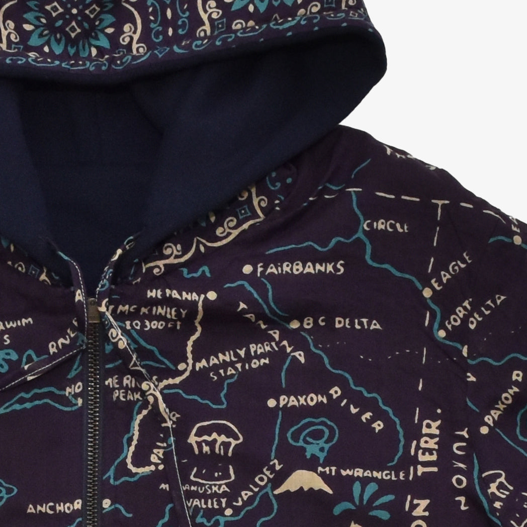 Reversible Hooded Jacket リバーシブルフード / BM3000c2 Navy Alaska