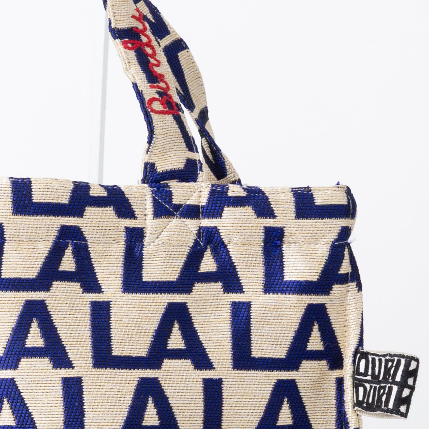 LA ジャカード トートバッグ Sans Blue / BBB2094RT