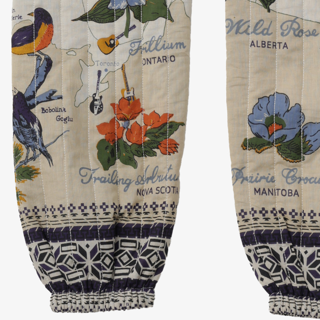 Cotton Quilt Easy Pants / PIM62-24vmap-c1