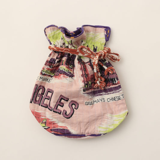 バンダナ エコポーチ・LA・ラヴェンダー