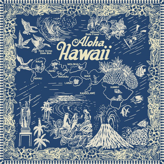 Aloha Bandana NavyType