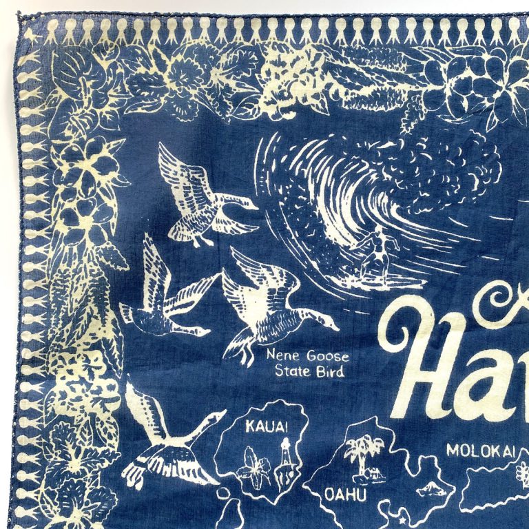 Aloha Bandana Navy Type