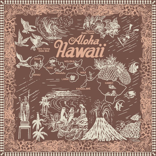 Aloha Bandana BrownType