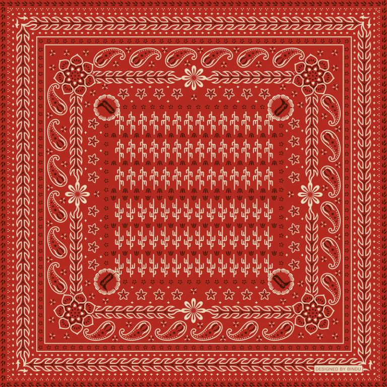 Boots Bandana Red