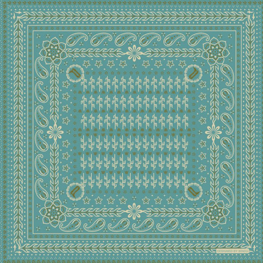 Boots Bandana Light Blue