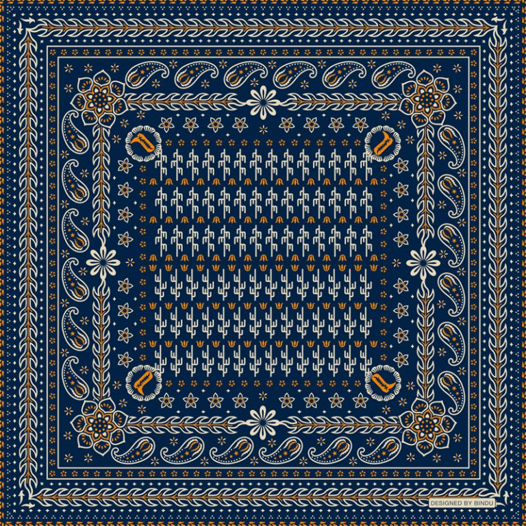 Boots Bandana Navy