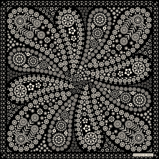 VANDANA EHDA B BLACK WHITE