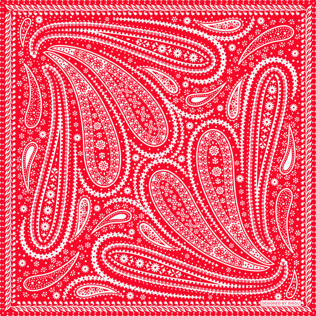 Bindu Bandana Red