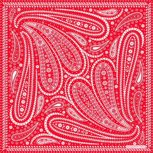 Binduバンダナ・レッド