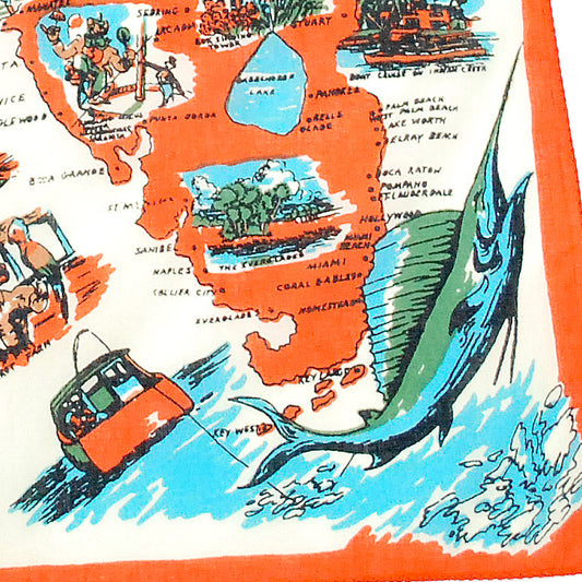 フロリダ・バンダナ・オレンジ