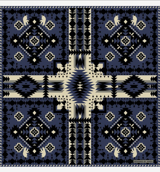 ポラリス バンダナ・ネイビー