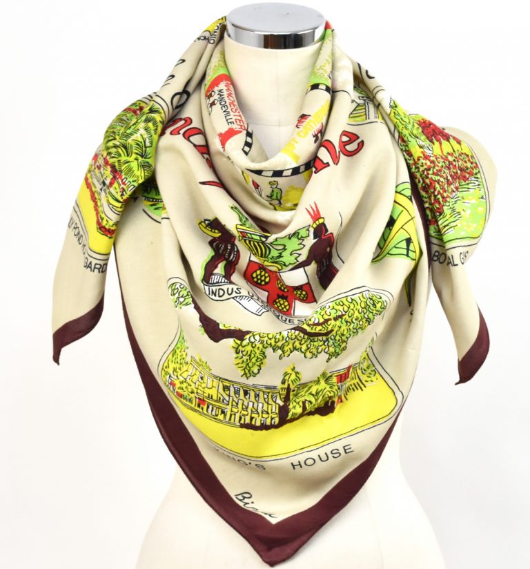 Jamaica scarf yellow type