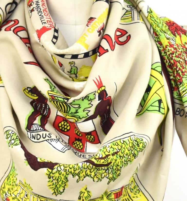 Jamaica scarf yellow type