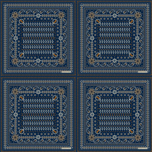 Boots Scarf Navy