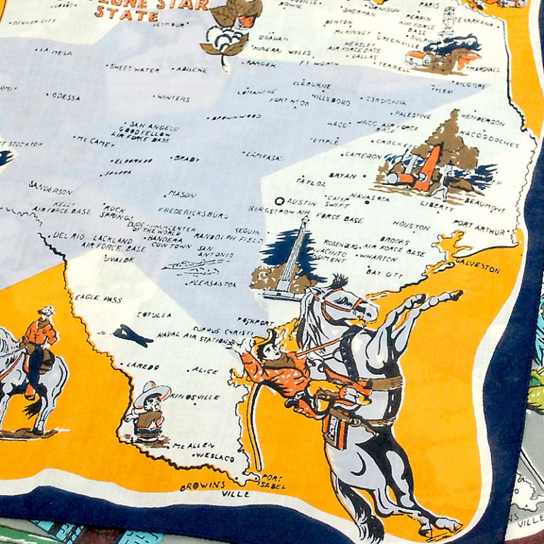 Texas Scarf Navy