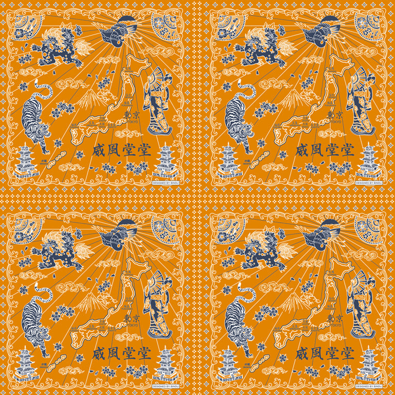 Tokyo Scarf Gold