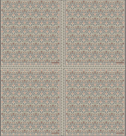 スワンププリント・スカーフ・Nat