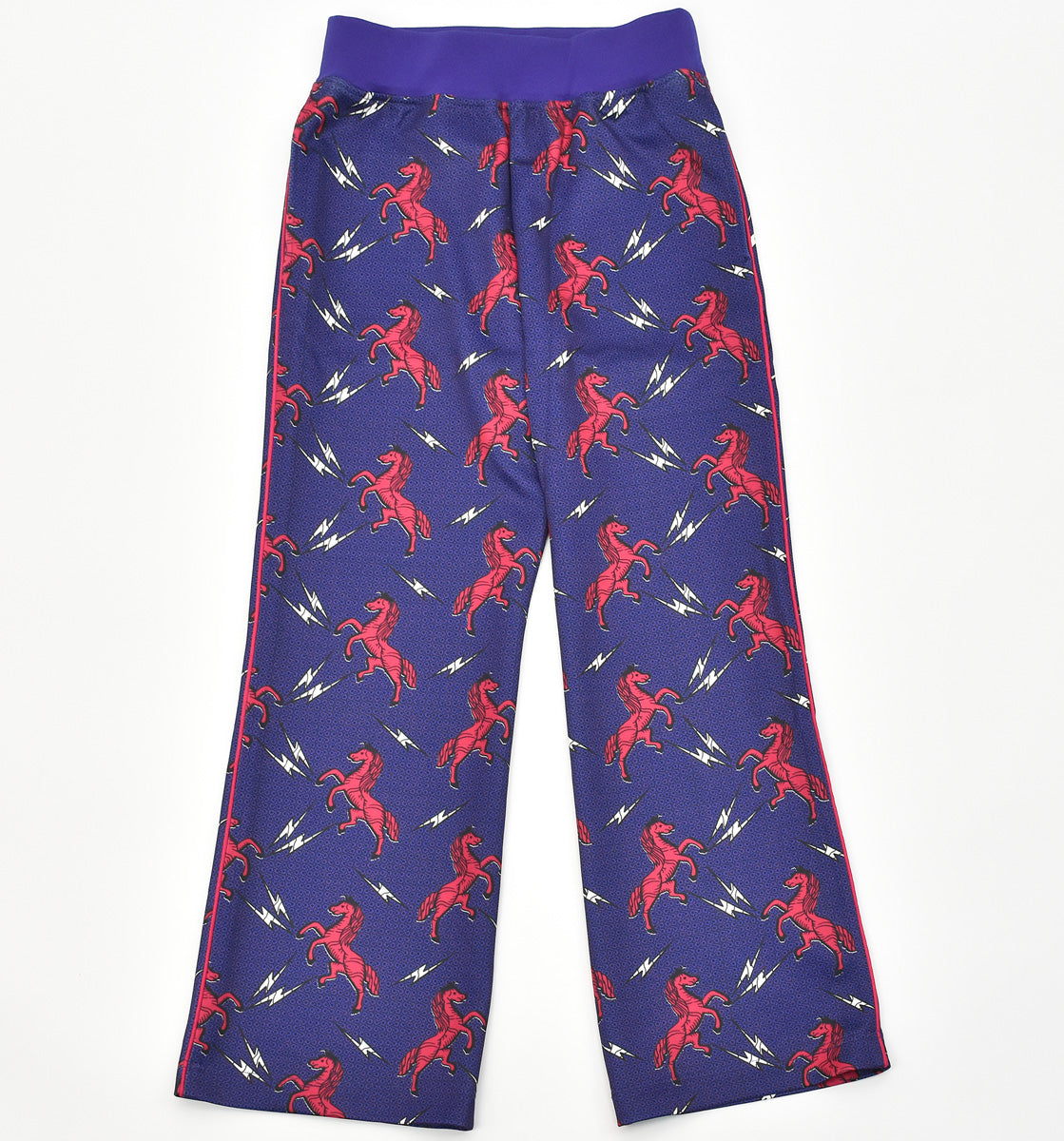 African Print Track Pants-Crazy Horse/PPL