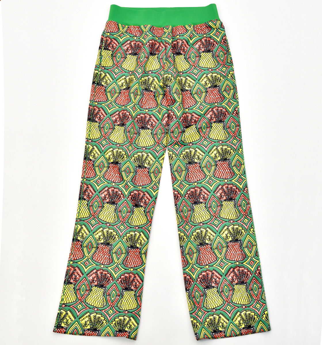 African Print Track Pants-Dollar