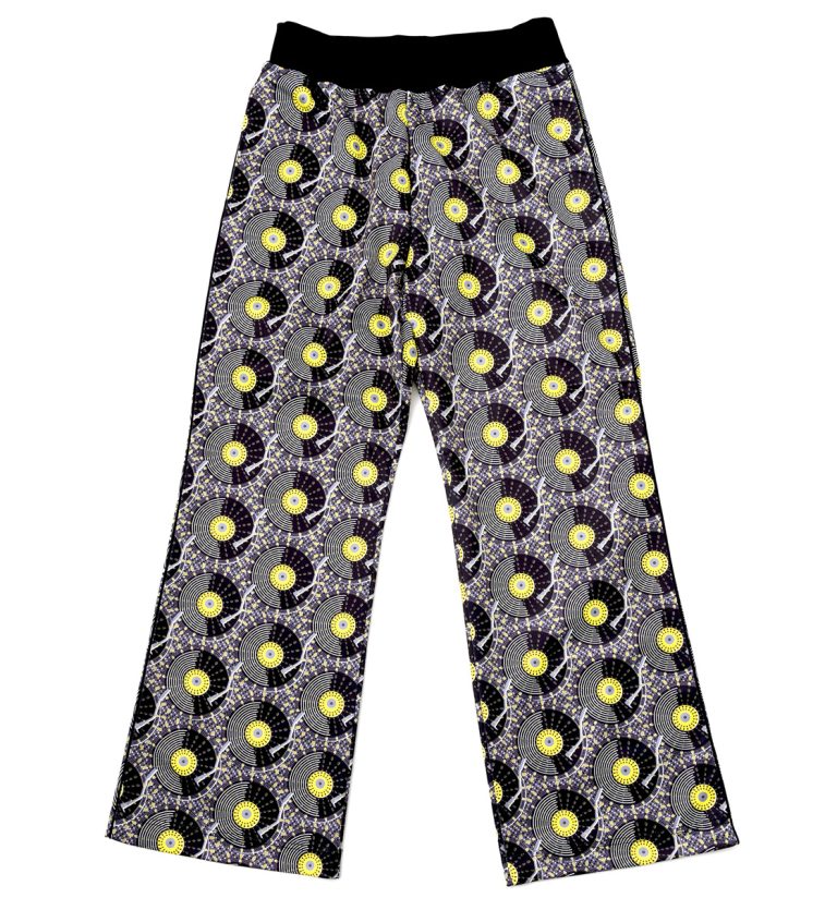 BTJ6C1-African Print Track Pants-Discotheque