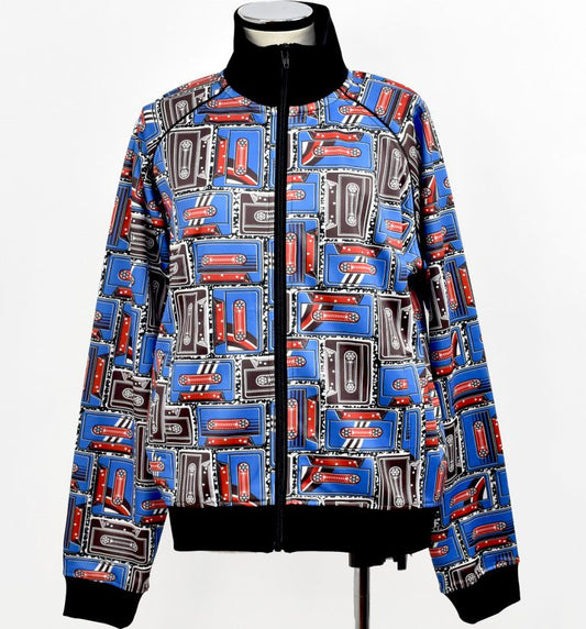 African Print Track Jacket-Casette Tape / BTJ1